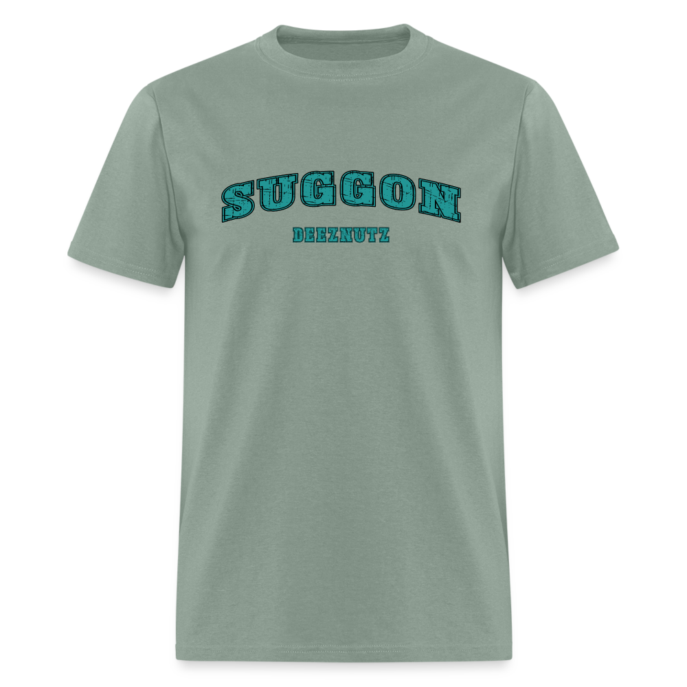 Suggon Deeznutz T-Shirt Color: sage