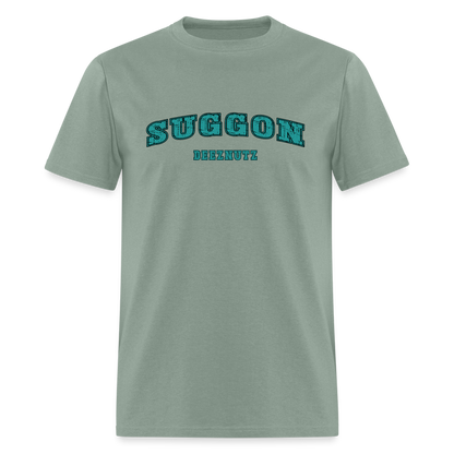 Suggon Deeznutz T-Shirt Color: sage