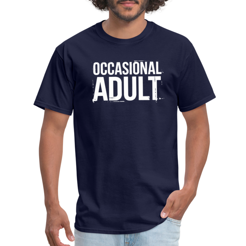 Occasional Adult T-Shirt - navy