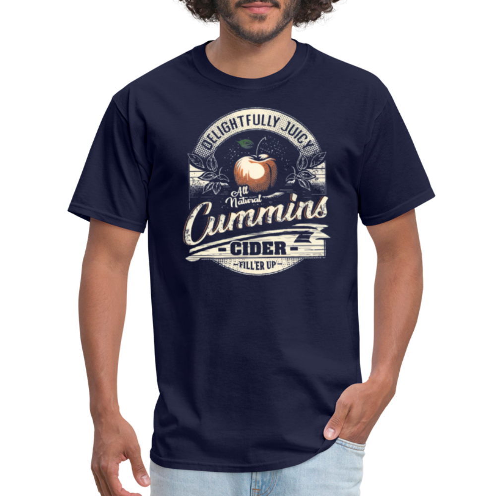 Vintage Cummins Cider T-Shirt - navy