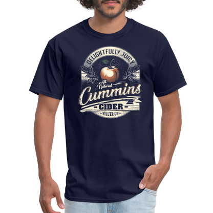 Vintage Cummins Cider T-Shirt - navy