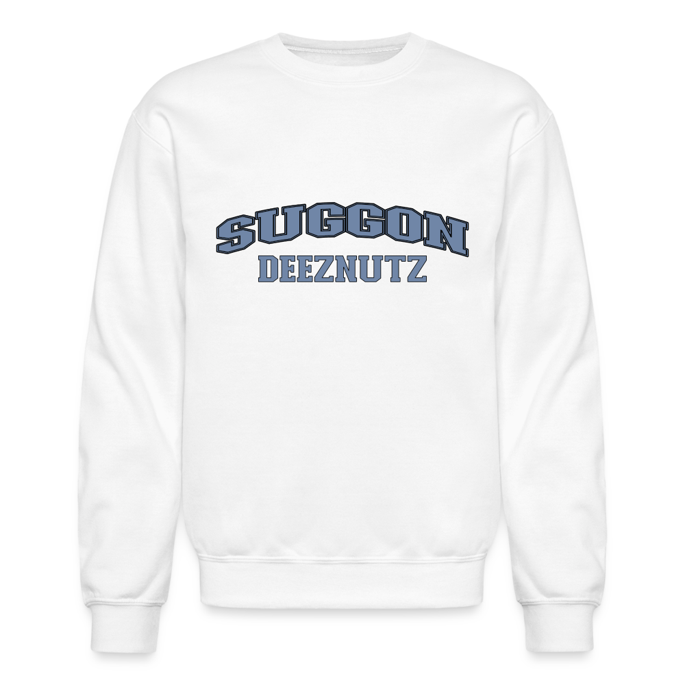 Suggon Deeznutz Sweatshirt Color: white