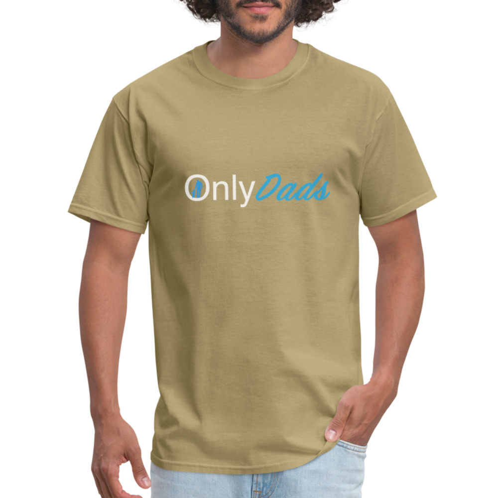 Only Dads T-Shirt (Dad with Child) - khaki
