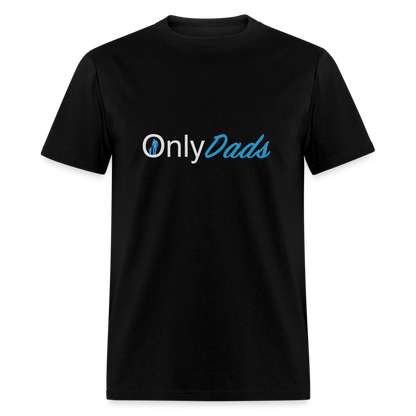 Only Dads T-Shirt (Dad with Child) - black