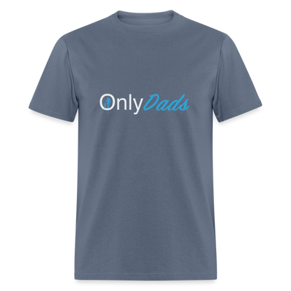 Only Dads T-Shirt (Dad with Child) - denim