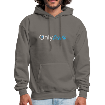 Only Dads Hoodie (Dad with Child) - asphalt gray