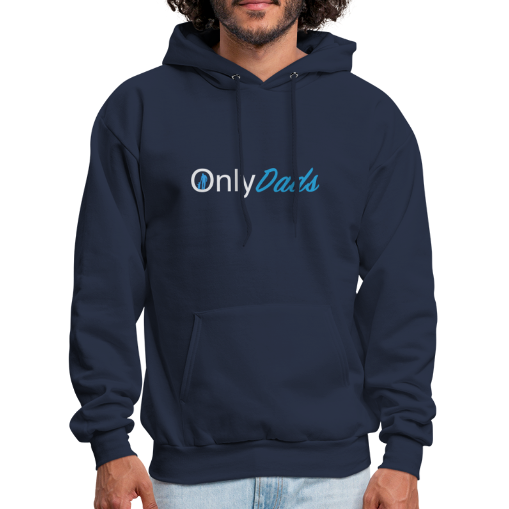 Only Dads Hoodie (Dad with Child) - navy