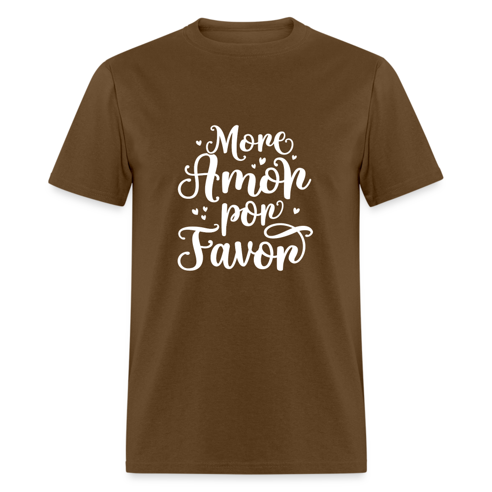 More Amor Por Favor T-Shirt - brown