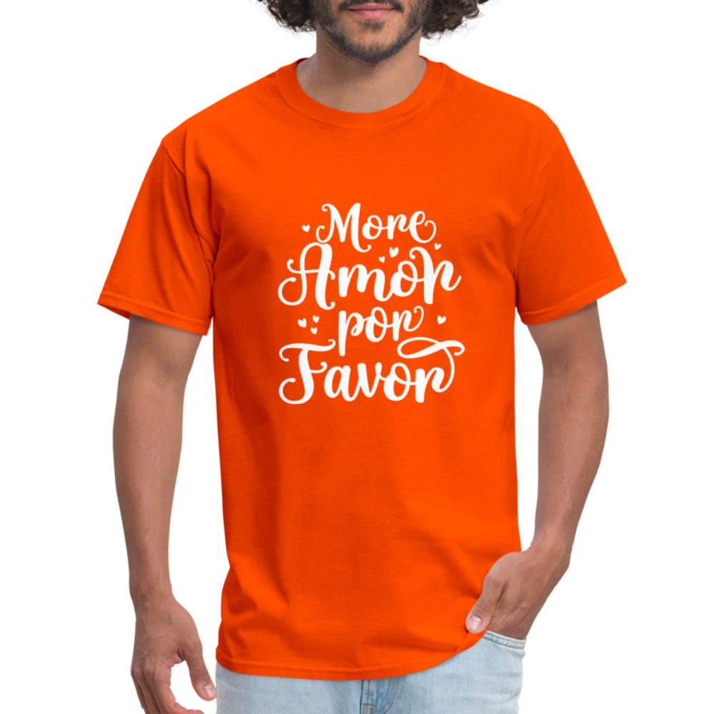 More Amor Por Favor T-Shirt - orange