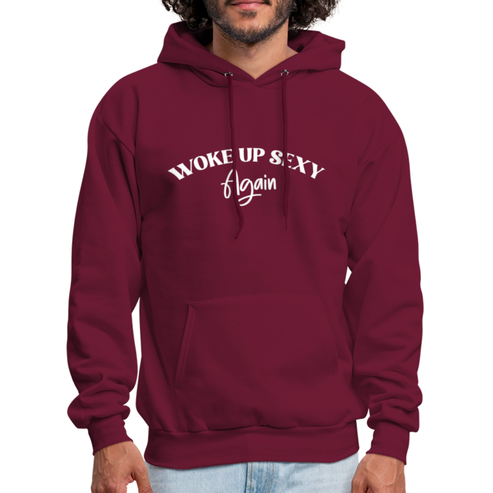 Woke Up Sexy Again Hoodie Color: denim blue