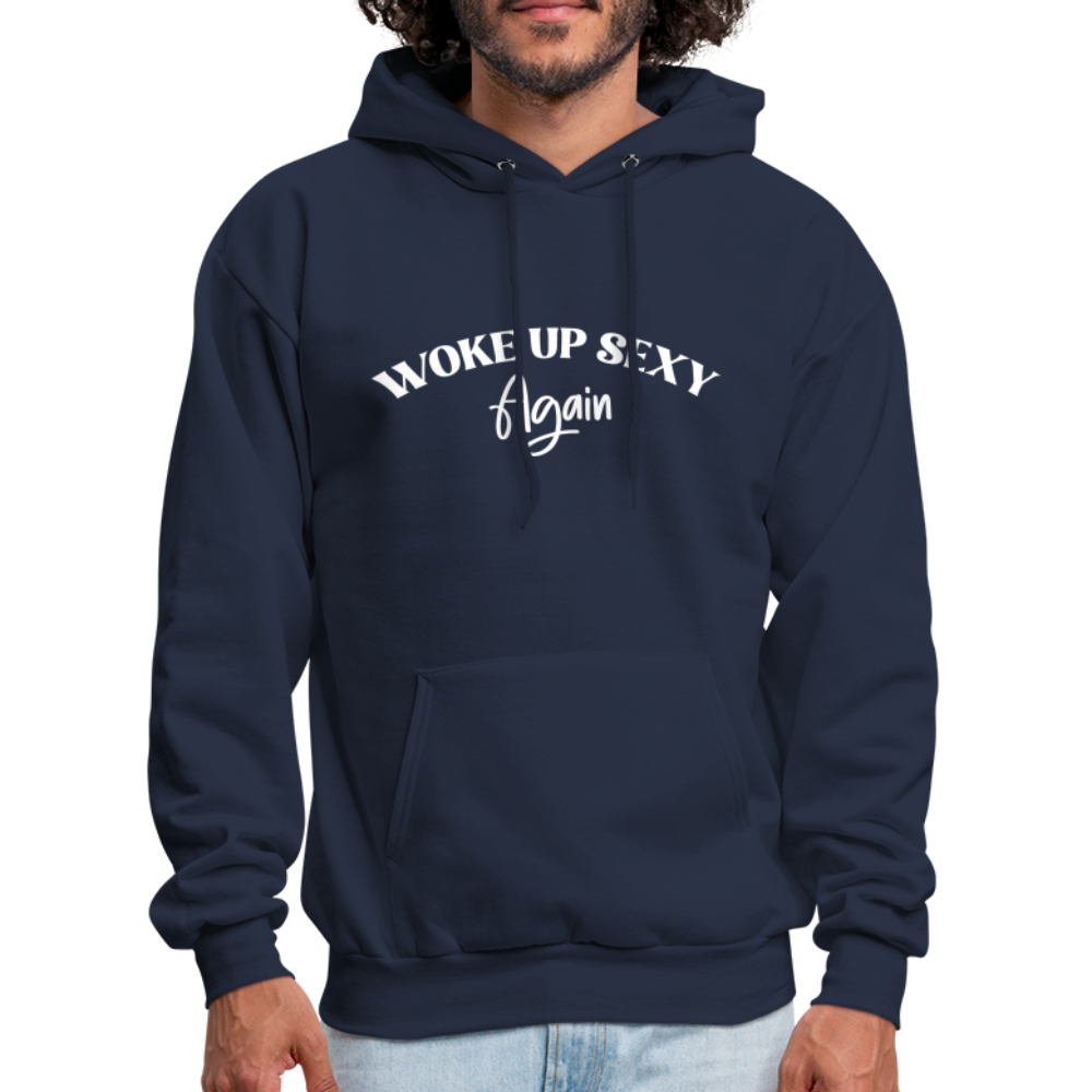 Woke Up Sexy Again Hoodie - Color: navy