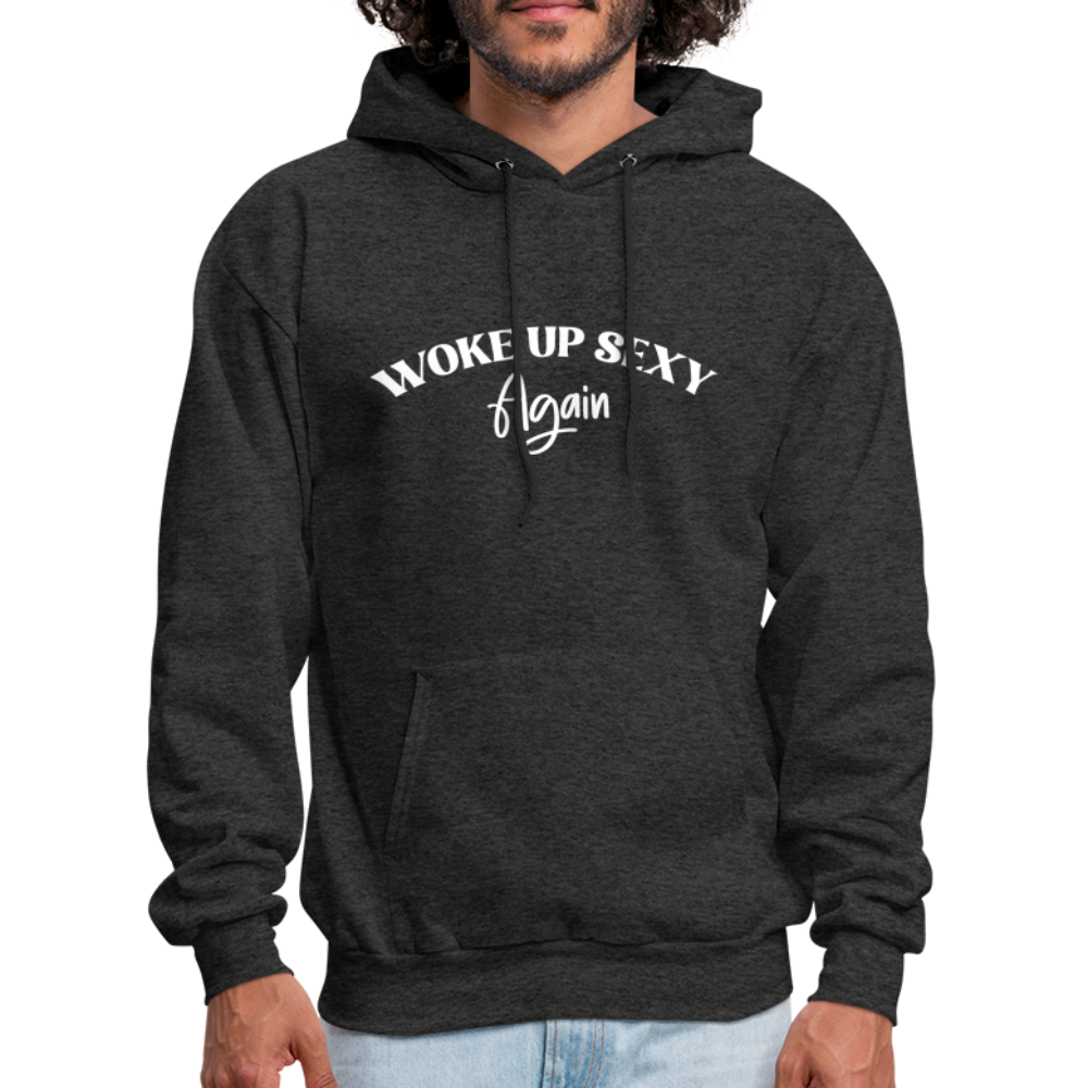 Woke Up Sexy Again Hoodie Color: denim blue