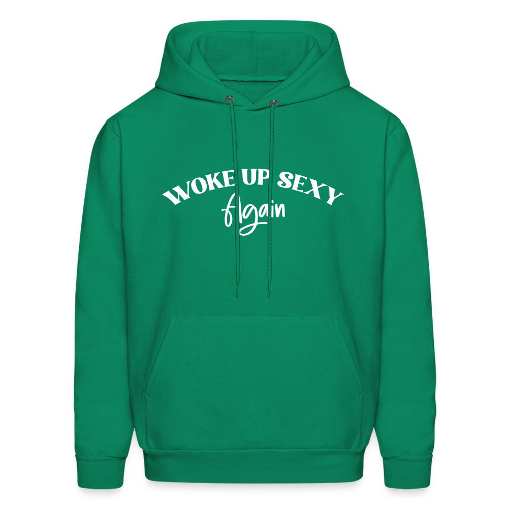Woke Up Sexy Again Hoodie - kelly green