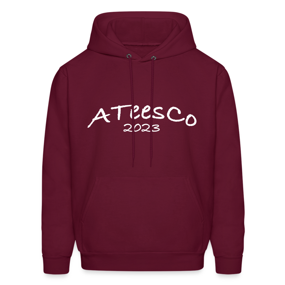 ATeesCo 2023 Hoodie - Color: burgundy