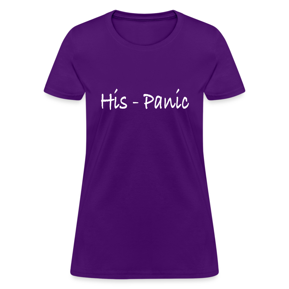 His - Panic Women's T-Shirt (HisPanic Women) - purple