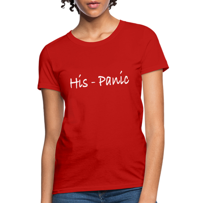 His - Panic Women's T-Shirt (HisPanic Women) - red