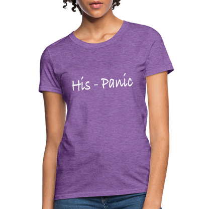 His - Panic Women's T-Shirt (HisPanic Women) - purple heather