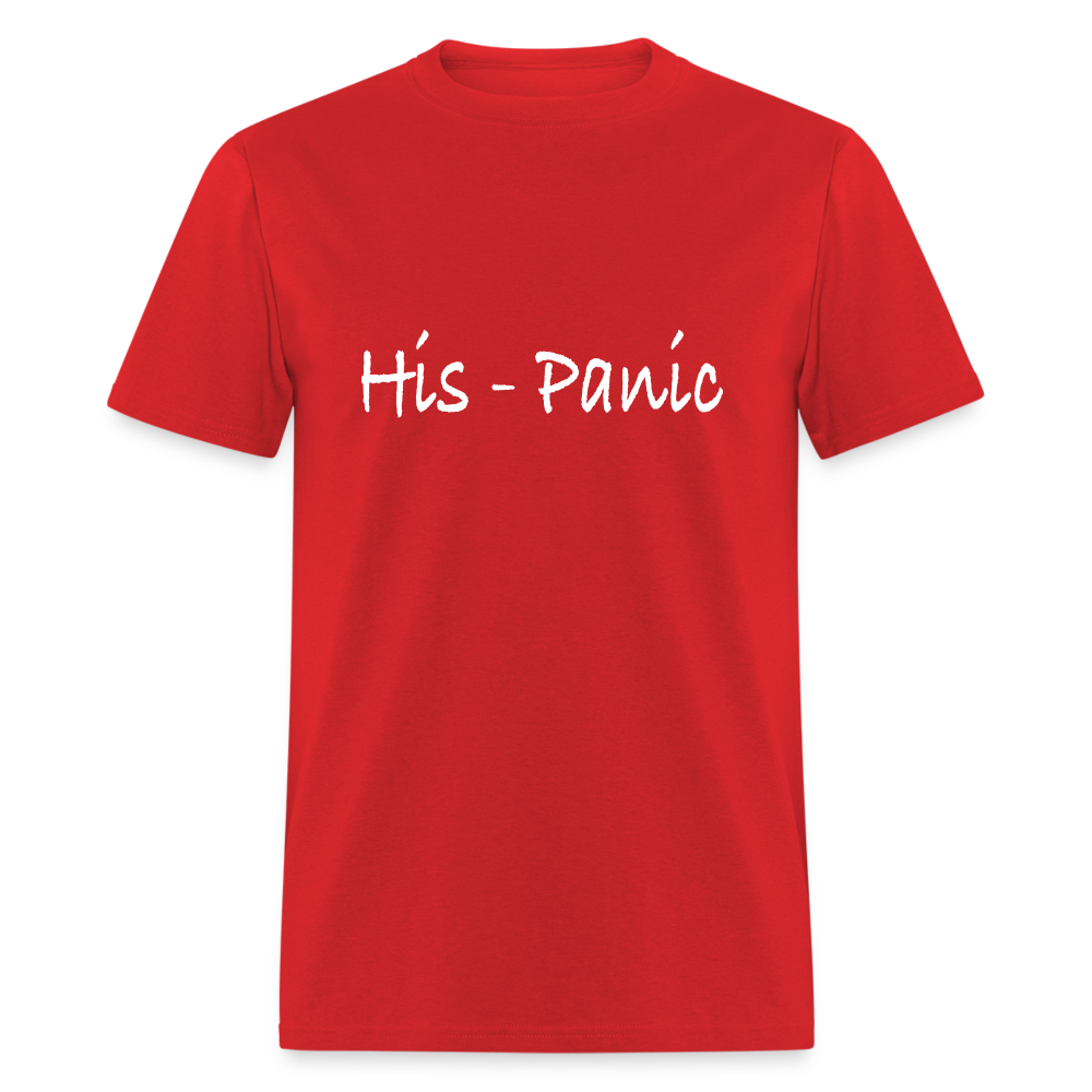 His - Panic T-Shirt (HisPanic Women) - red