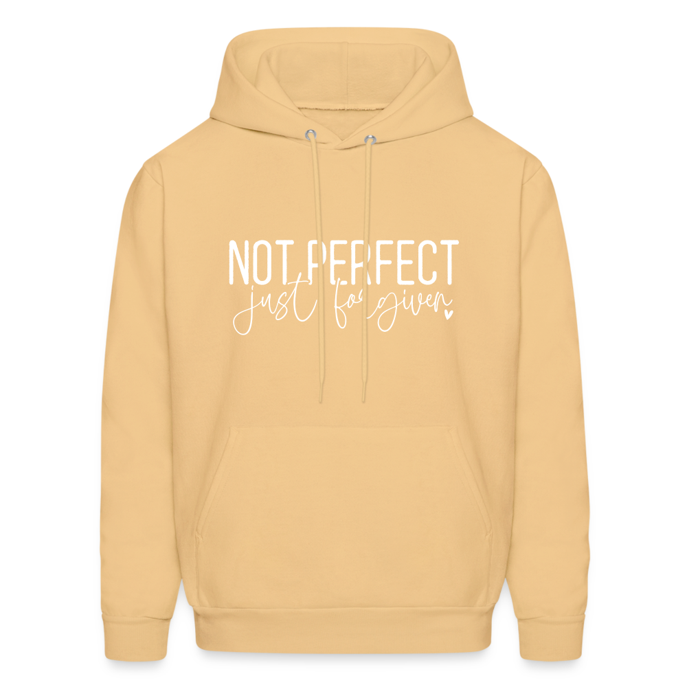 Not Perfect Just Forgiven Hoodie - light yellow