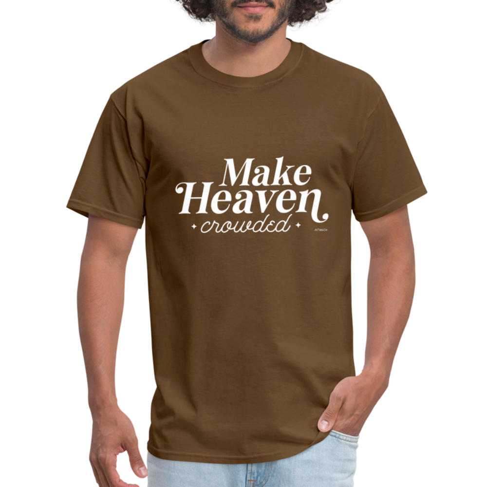 Make Heaven Crowded T-Shirt - brown