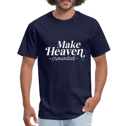 Make Heaven Crowded T-Shirt - navy