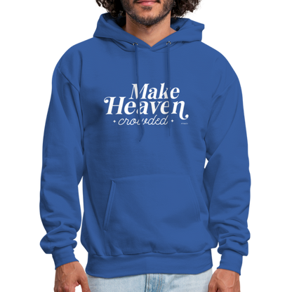 Make Heaven Crowded Hoodie - royal blue