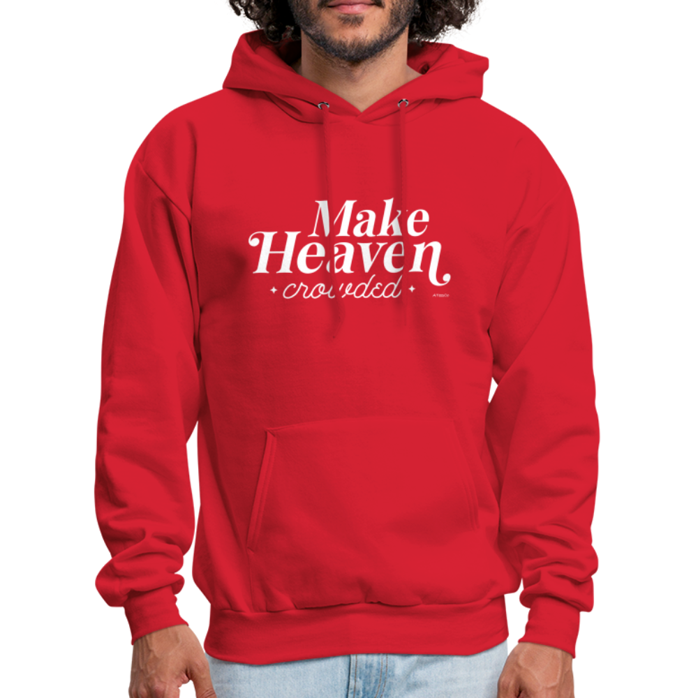 Make Heaven Crowded Hoodie - red