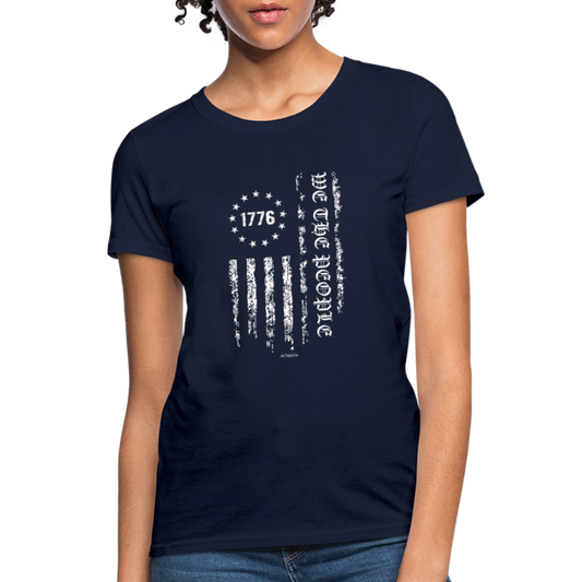We The People (1776) Women's T-Shirt - navy