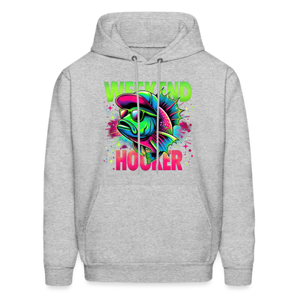 Weekend Hooker (Fishing) Hoodie - heather gray