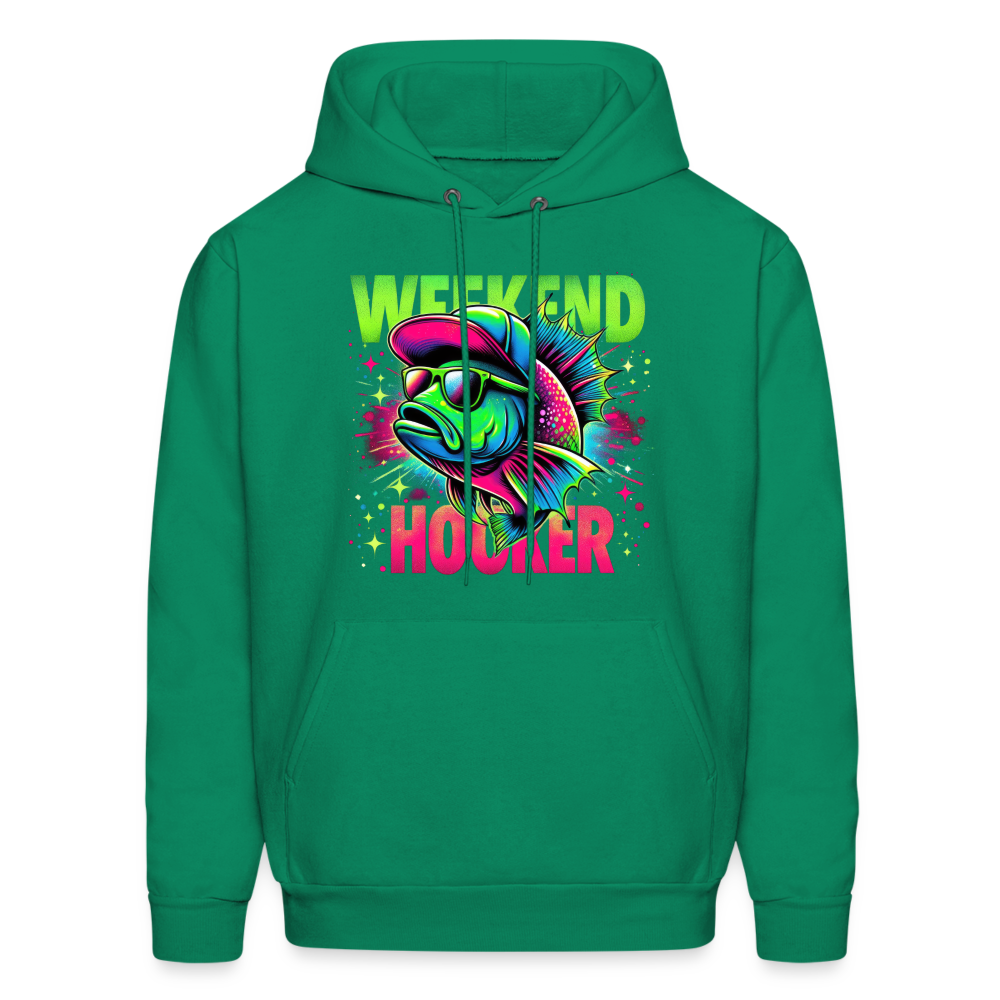 Weekend Hooker (Fishing) Hoodie - kelly green