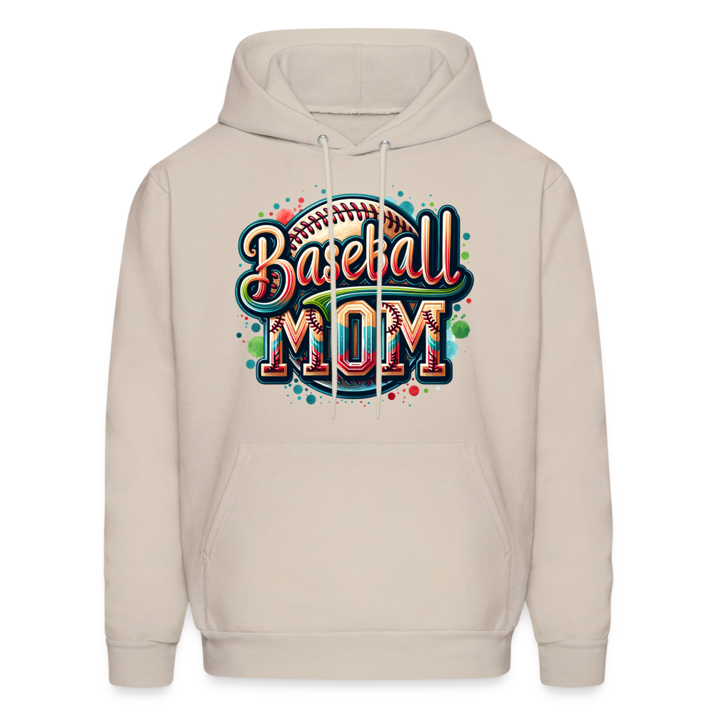 Baseball Mom Hoodie - Sand