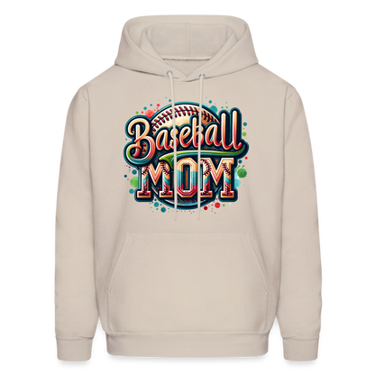 Baseball Mom Hoodie - Sand