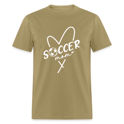 Soccer Mom T-Shirt - khaki