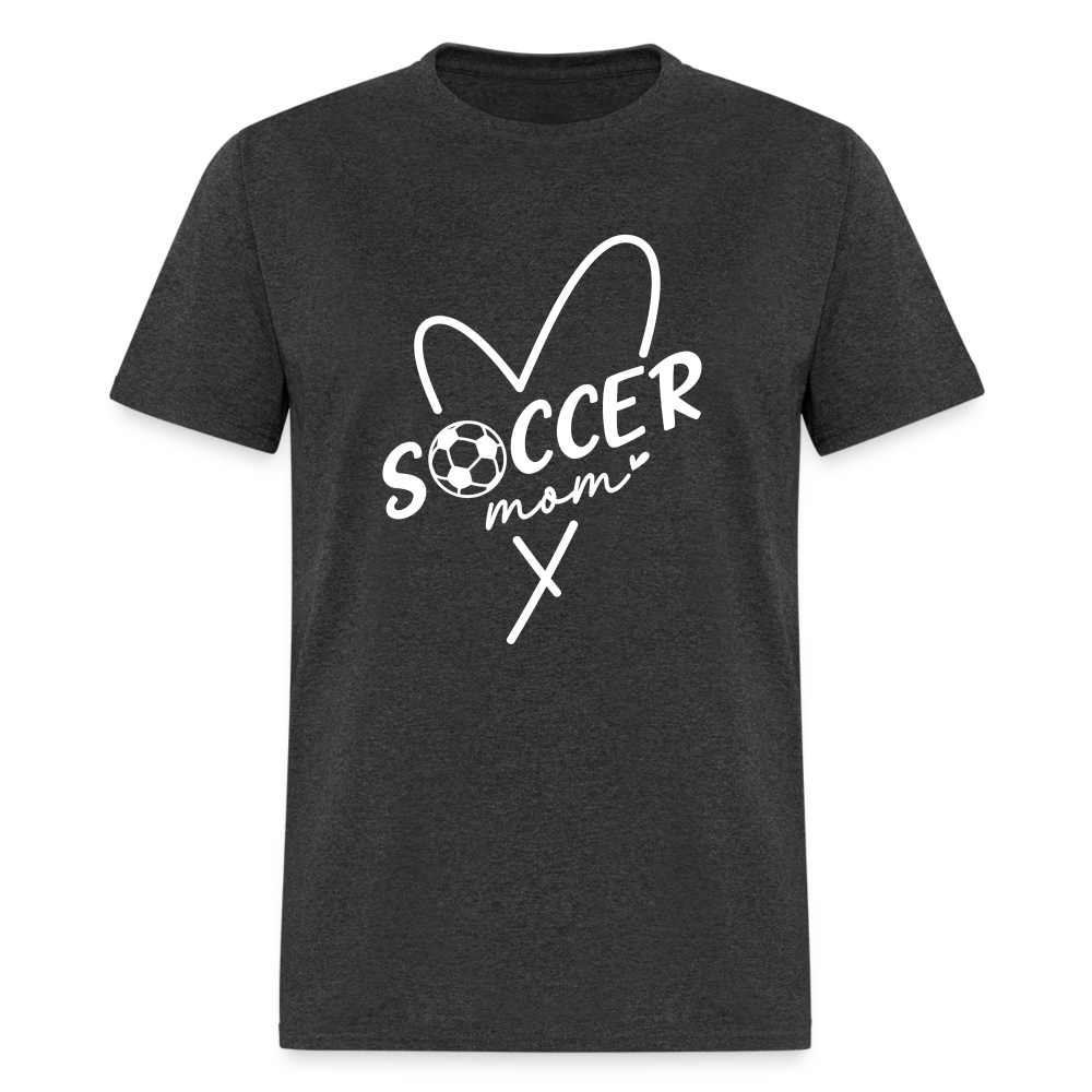 Soccer Mom T-Shirt - heather black