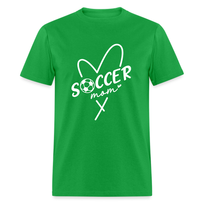 Soccer Mom T-Shirt - bright green