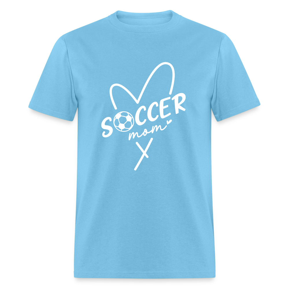 Soccer Mom T-Shirt - aquatic blue