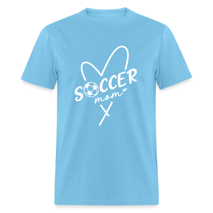 Soccer Mom T-Shirt - aquatic blue