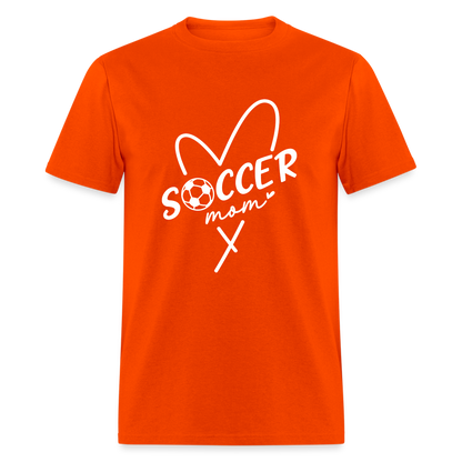 Soccer Mom T-Shirt - orange