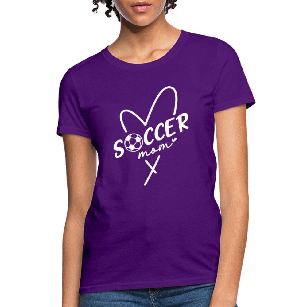 Soccer Mom Women's T-Shirt - purple