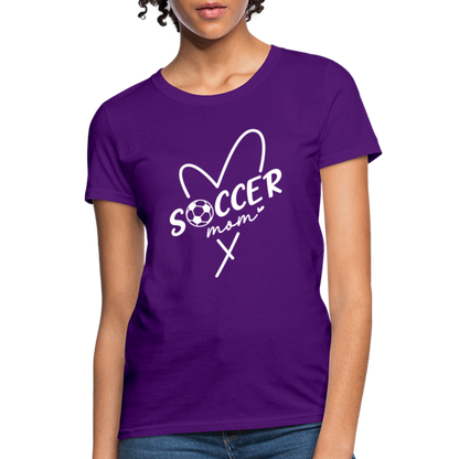 Soccer Mom Women's T-Shirt - purple