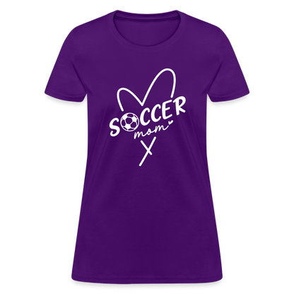 Soccer Mom Women's T-Shirt - purple