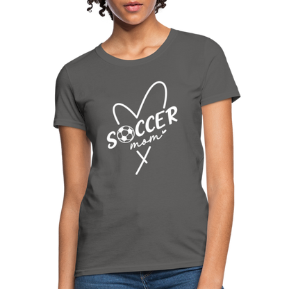 Soccer Mom Women's T-Shirt - charcoal