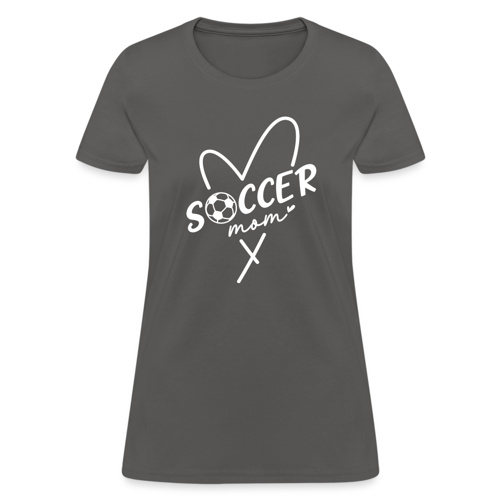 Soccer Mom Women's T-Shirt - charcoal