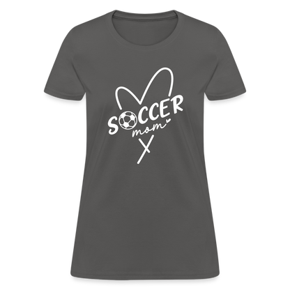 Soccer Mom Women's T-Shirt - charcoal