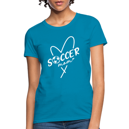 Soccer Mom Women's T-Shirt - turquoise