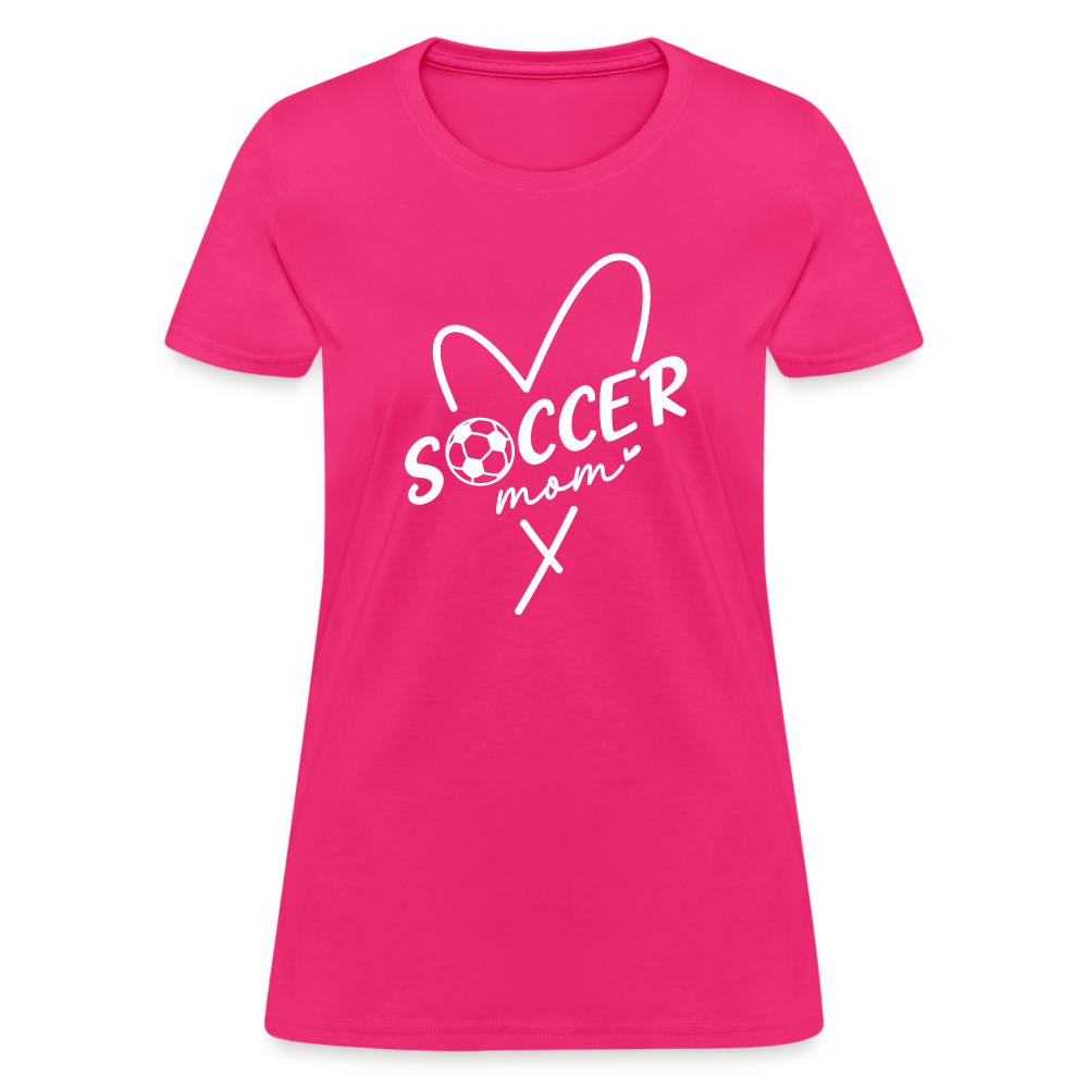 Soccer Mom Women's T-Shirt - fuchsia