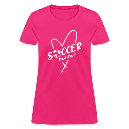 Soccer Mom Women's T-Shirt - fuchsia