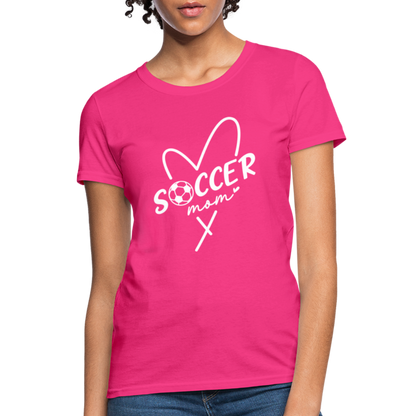 Soccer Mom Women's T-Shirt - fuchsia