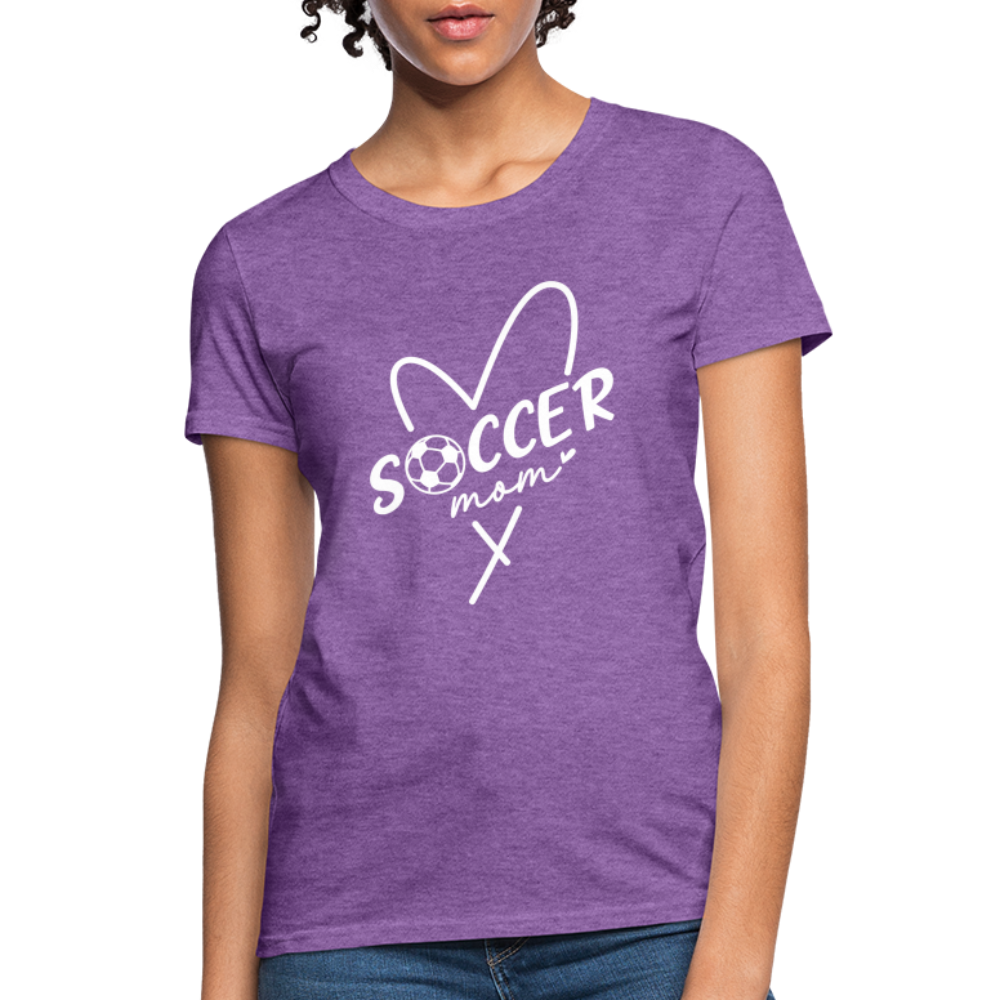 Soccer Mom Women's T-Shirt - purple heather