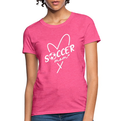 Soccer Mom Women's T-Shirt - heather pink